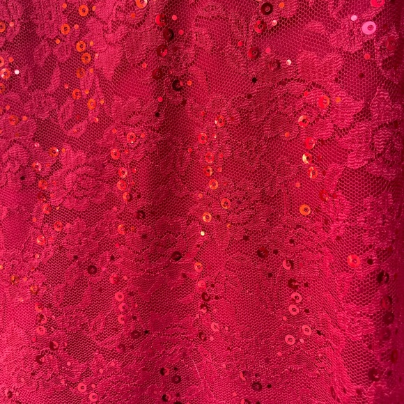 Sparkly Strapless Dress - Picture 3 of 5